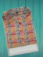 All over Printed Premium Aarong Soft Cotton Multicolors Mens Punjabi - Image 2