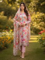 Premium Quality Zam Zam Laser Cut Three Piece