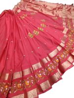 Indian khaddi katan Premium Saree - Image 2