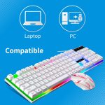 G21B Gaming Keyboard & Mouse Combo – RGB Wired, Mechanical Feel, Ergonomic Design -Dexora Technologies - Image 4