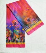 Mithai digital cotton print sharee