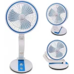 USB Rechargeable Fan With LED Light