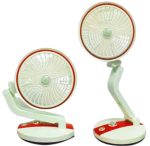 USB Rechargeable Fan With LED Light - Image 4