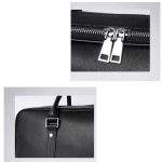 Premium Black Leather Laptop Bag – Professional Business Briefcase for Men - Image 5